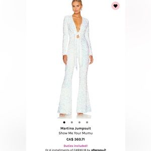 Show me your Mumu jumpsuit